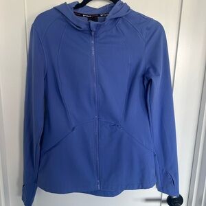 Spyder Active Blue Hooded Zip Jacket